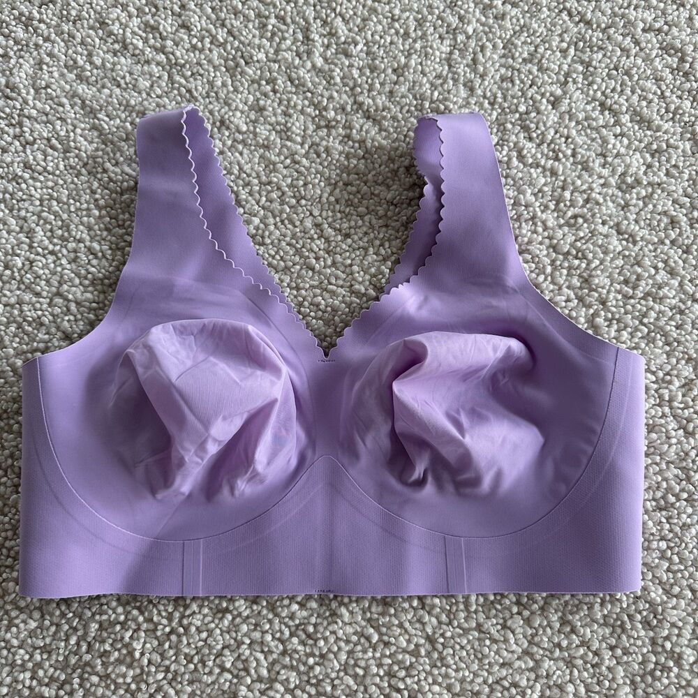 Evelyn & Bobbie Evelyn Seamless Wirefree Bra London Fog Lilac L